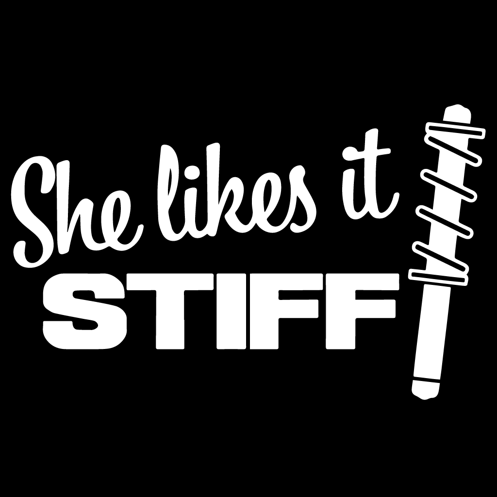 стикер лепенка за кола she likes it stiff фолио тунинг