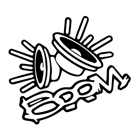 Стикер за автомобил - Sound Boom - Откачен.Бе