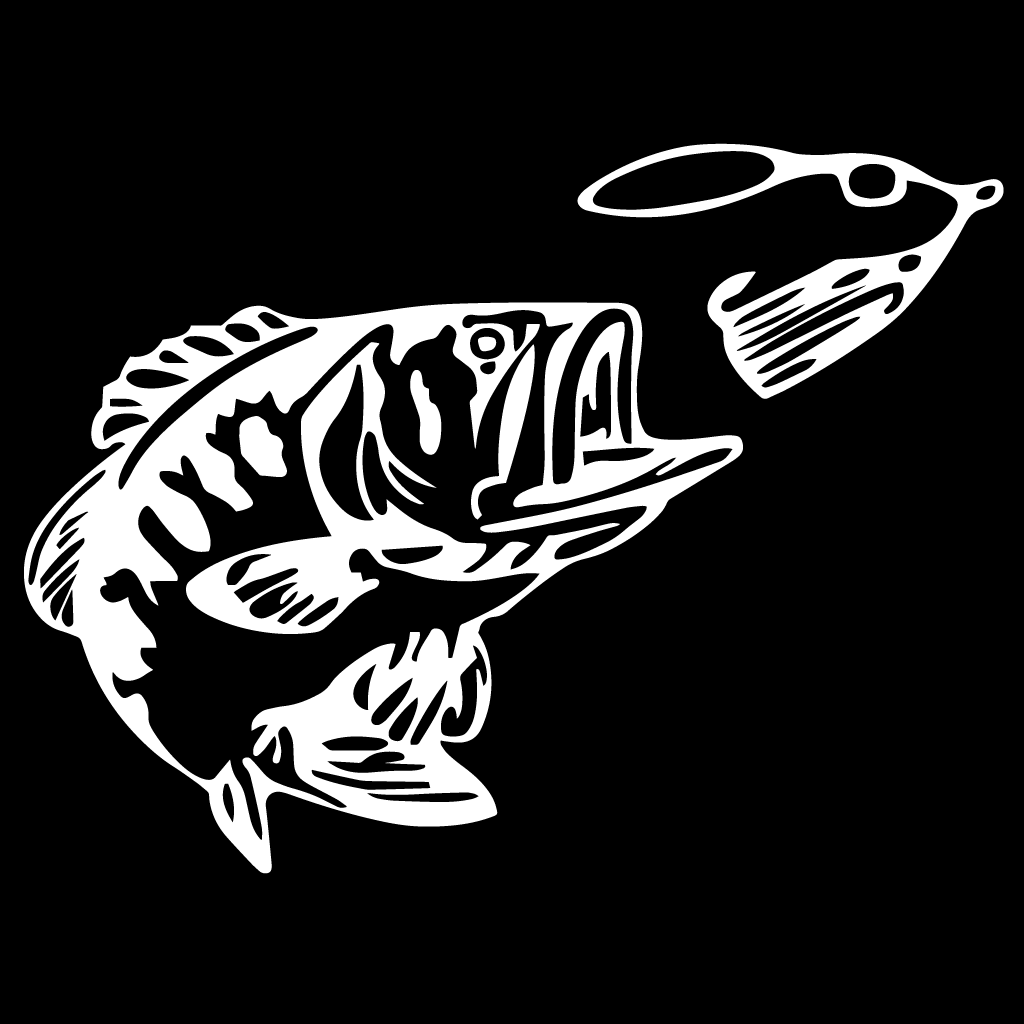 Стикер за автомобил - Fish Spinning - Откачен.Бе
