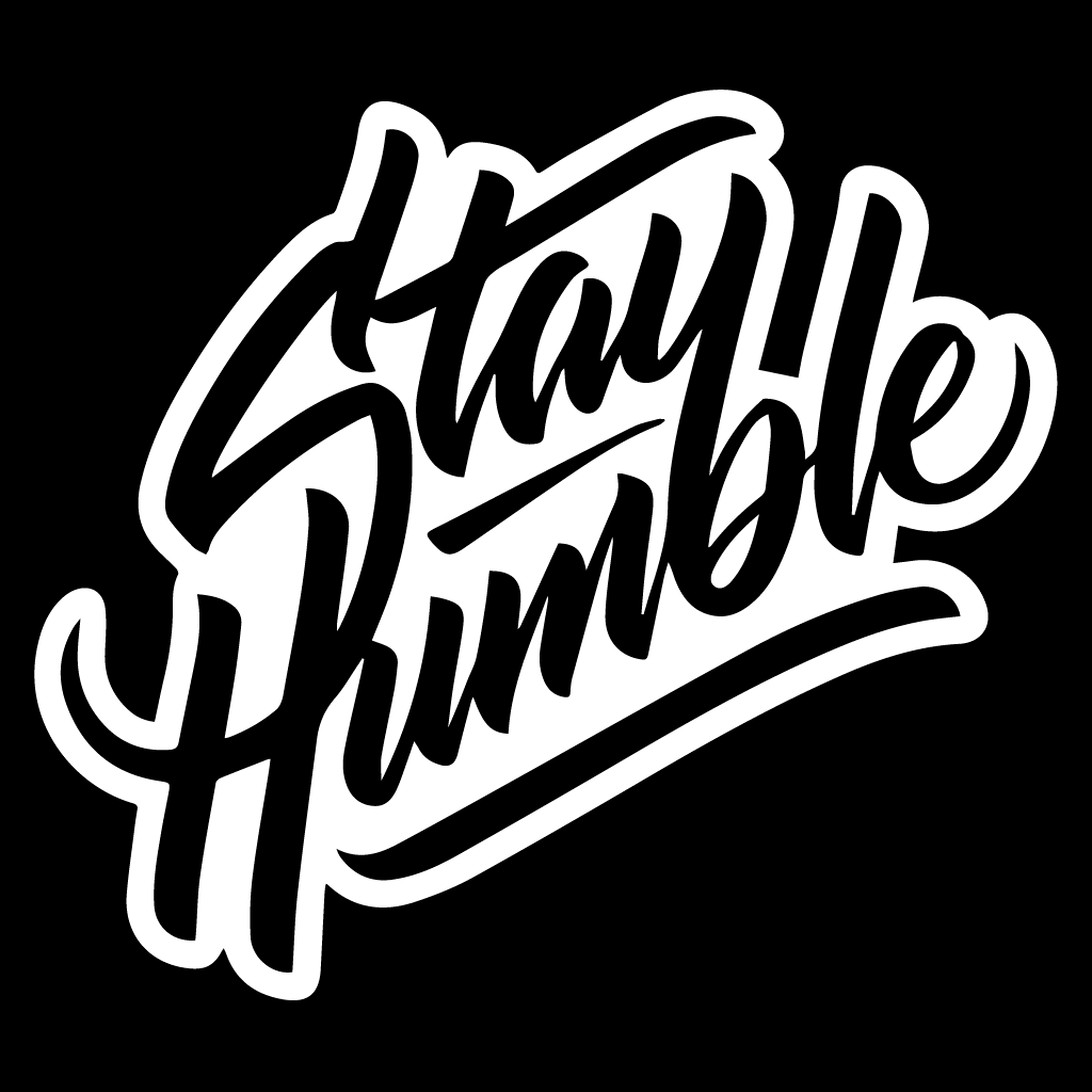 тунинг стикер лепенка фолио за кола стъкло stay humble