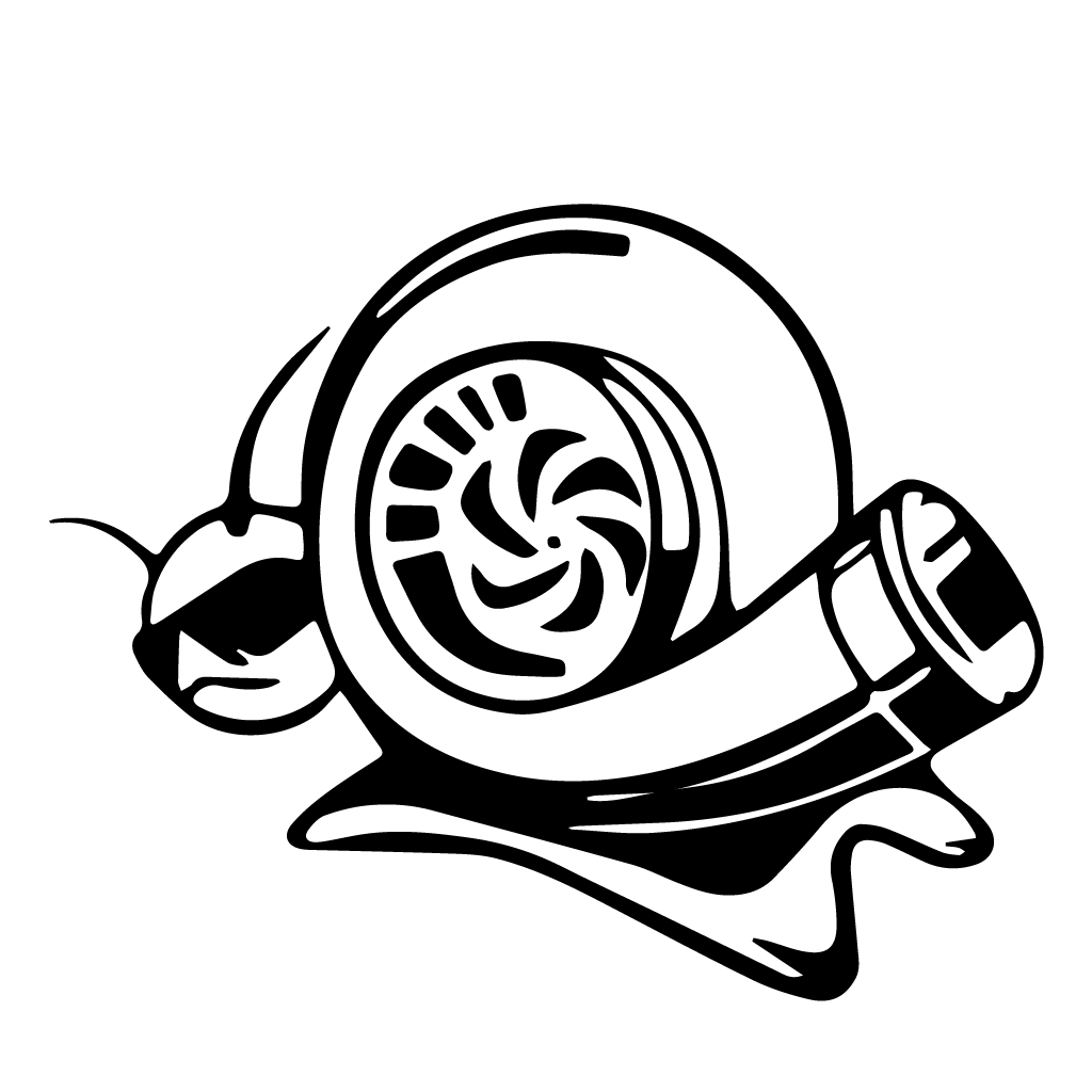 стикер лепенка фолио турбо turbo snail охлюв
