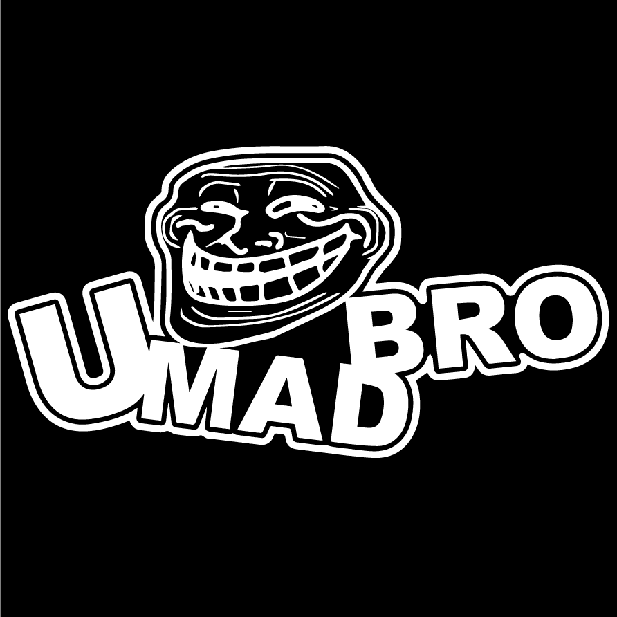 Стикер за автомобил - U Mad Bro? - Откачен.Бе