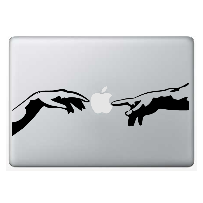 Macbook стикер - Сътворението - Откачен.Бе