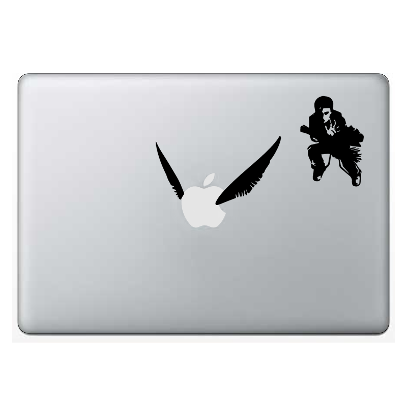 Macbook стикер - Harry Potter Snitch - Откачен.Бе