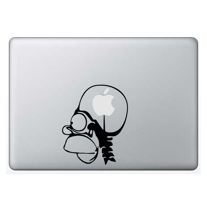 Macbook стикер - Homer Simpson - Откачен.Бе
