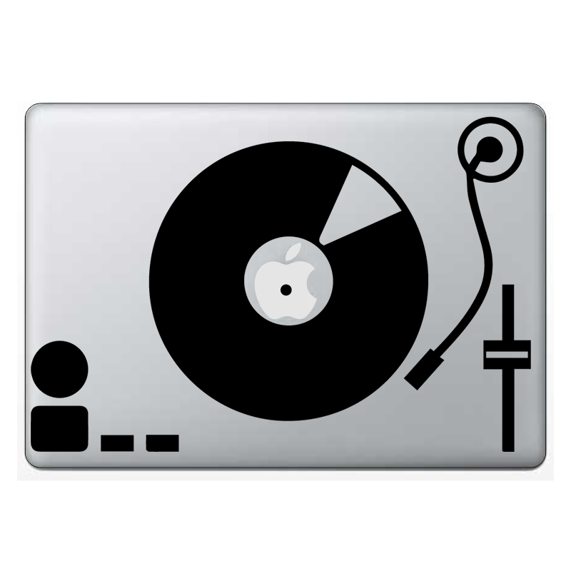 Macbook стикер - Mixer - Откачен.Бе