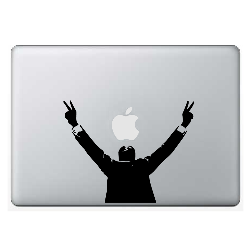 Macbook стикер - Nixon - Откачен.Бе