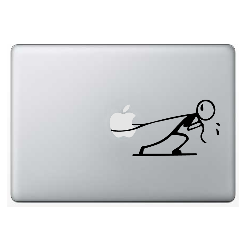 Macbook стикер - Pull - Откачен.Бе