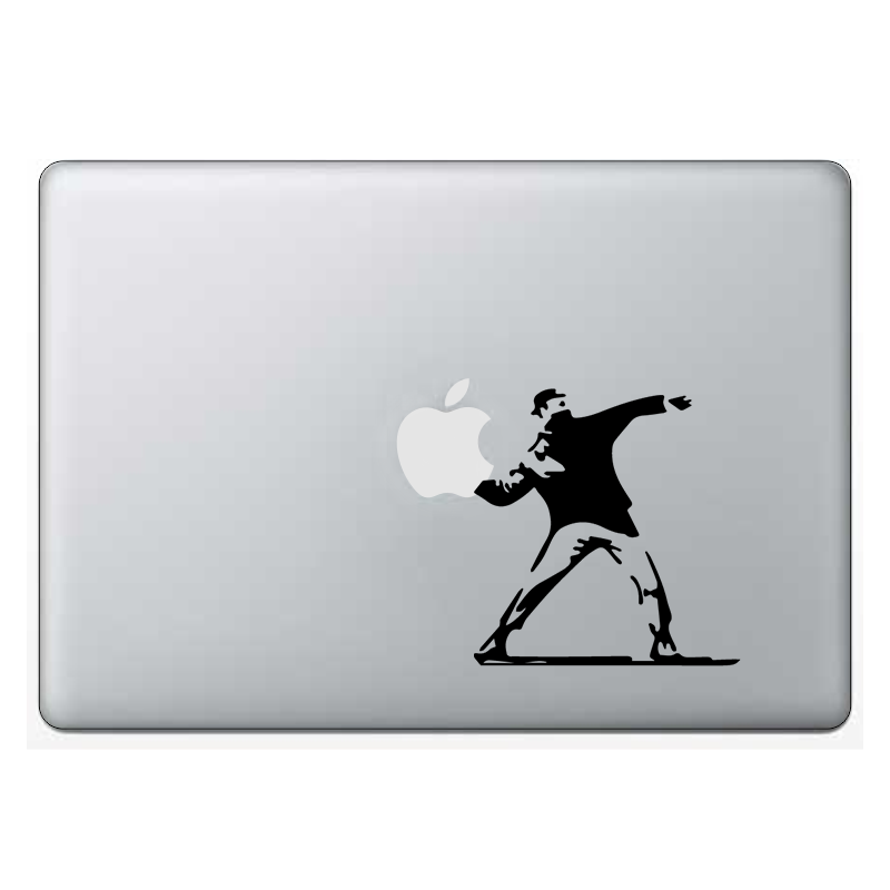 Macbook стикер - Riot - Откачен.Бе
