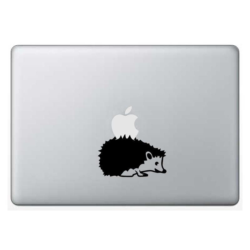 Macbook стикер - Таралеж - Откачен.Бе