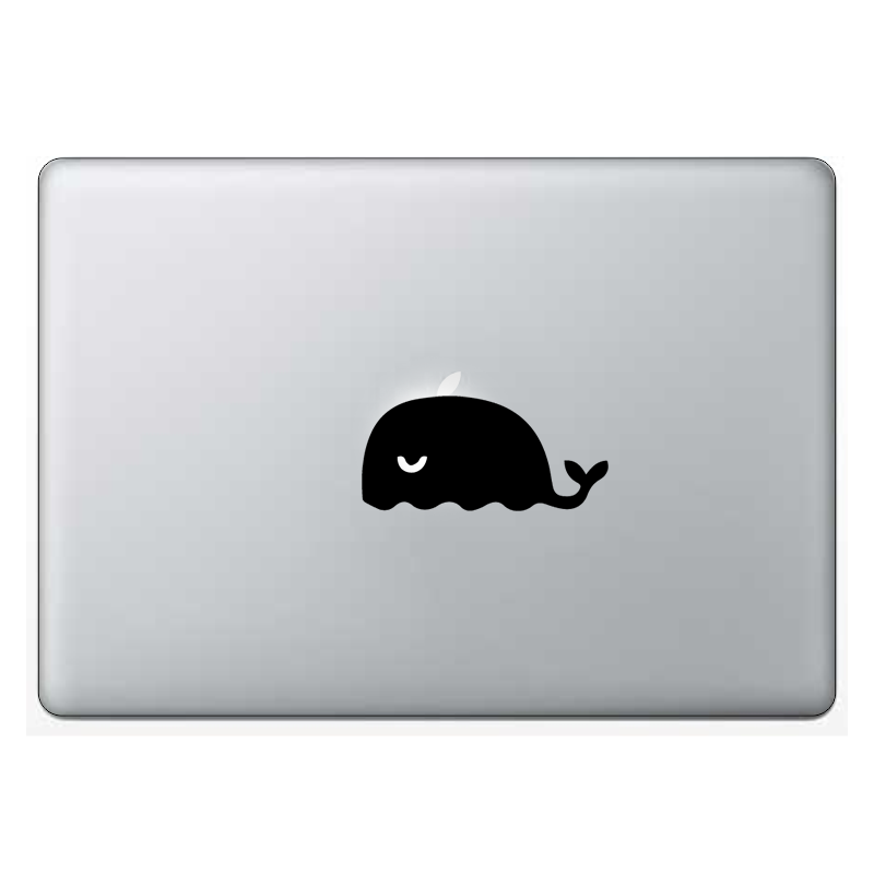 Macbook стикер - Кит - Откачен.Бе