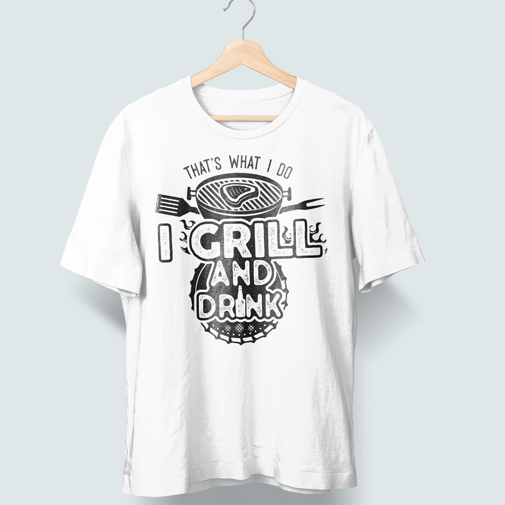Тениска "I Grill and Drink"