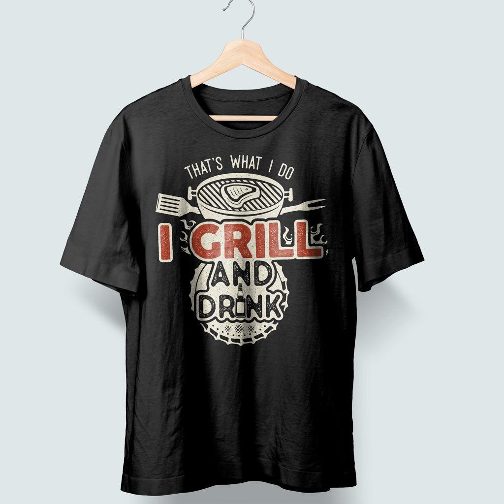 Тениска "I Grill and Drink"