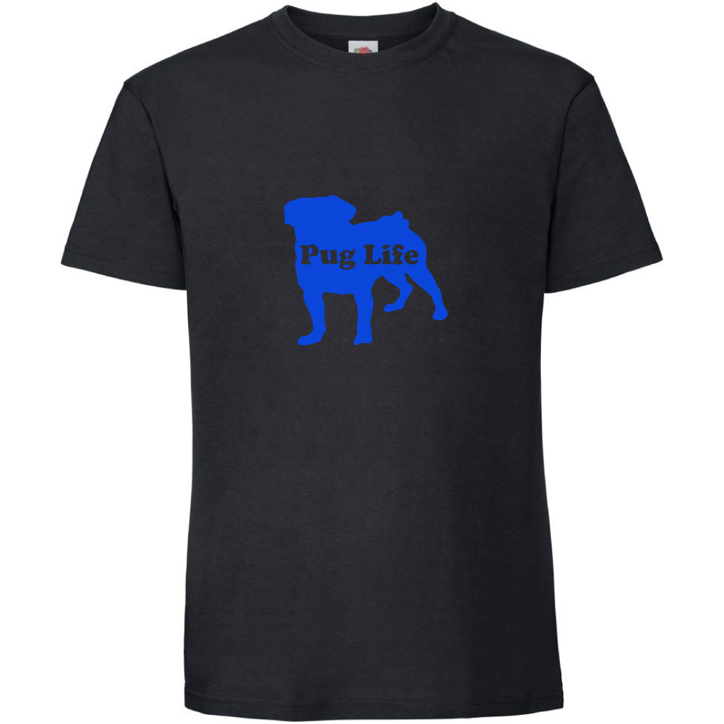 Тениска Pug Life - Откачен.Бе