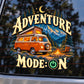 Adventure Mode: ON - Нощен лагер - върху автомобилно стъкло