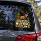 Hunting Mode: ON - елен в цял ръст, визуализация върху задно стъкло