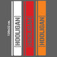 Стикер за автомобил - Лента за Капак - HOOLIGAN