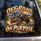 Off Road. On Purpose. - 4x4 - върху автомобилно стъкло