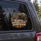 Където свършва пътят, започвам аз - Offroad стикер, визуализация върху автомобилно стъкло