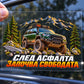 След асфалта започва свободата - отворена композиция върху прозрачно транспортно фолио