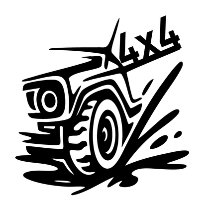 Стикер за автомобил - 4x4 Offroad 002