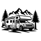 Стикер за автомобил - Camper Life