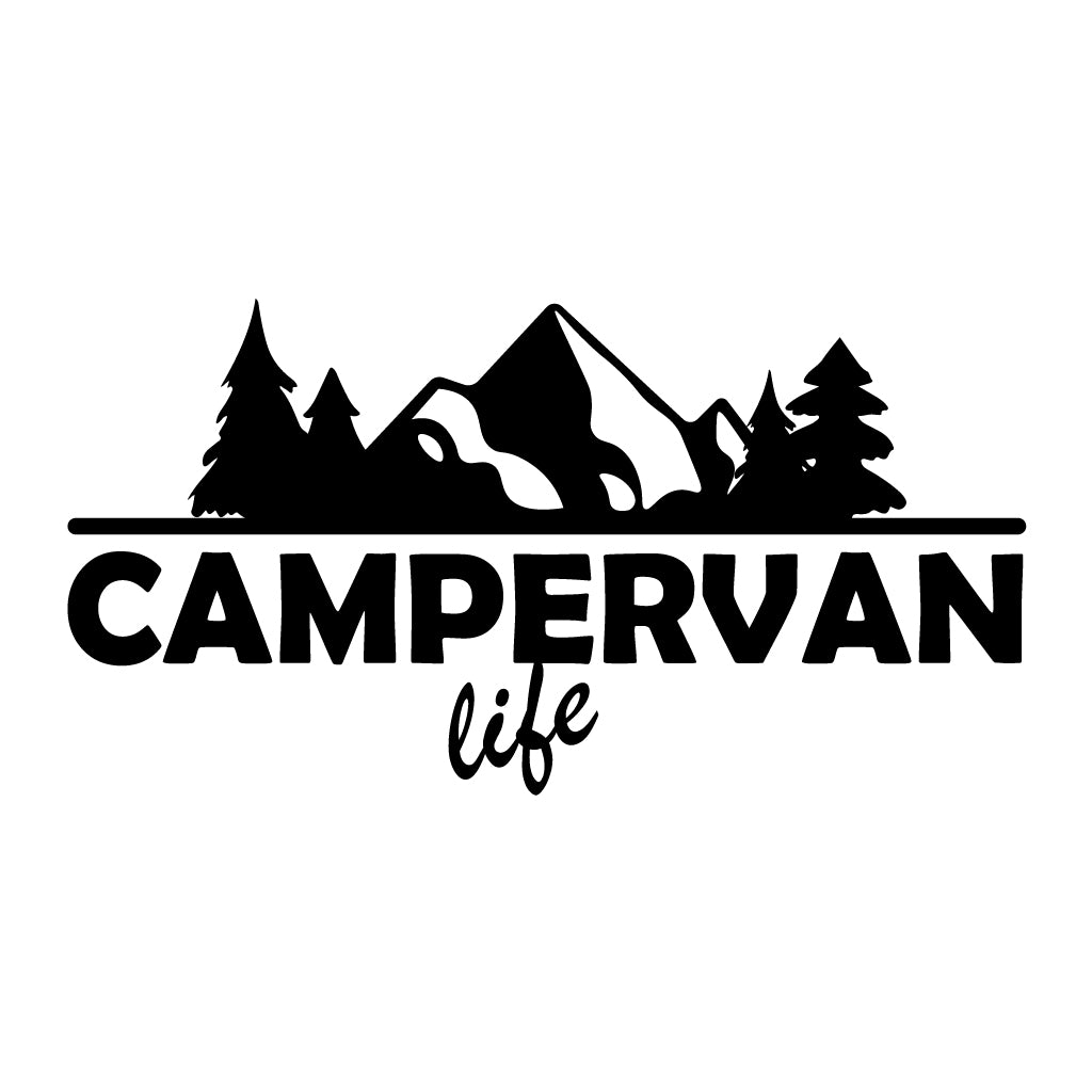 стикер лепенка за кола кемпер хайк camper van life outdoors планина