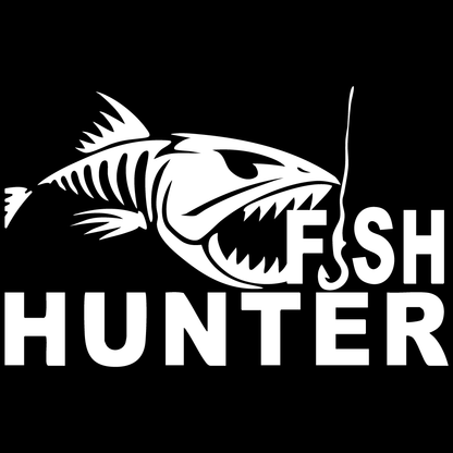 Стикер за автомобил - Fish Hunter