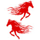 Стикер за автомобил - Flaming Horse