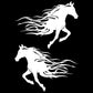 Стикер за автомобил - Flaming Horse