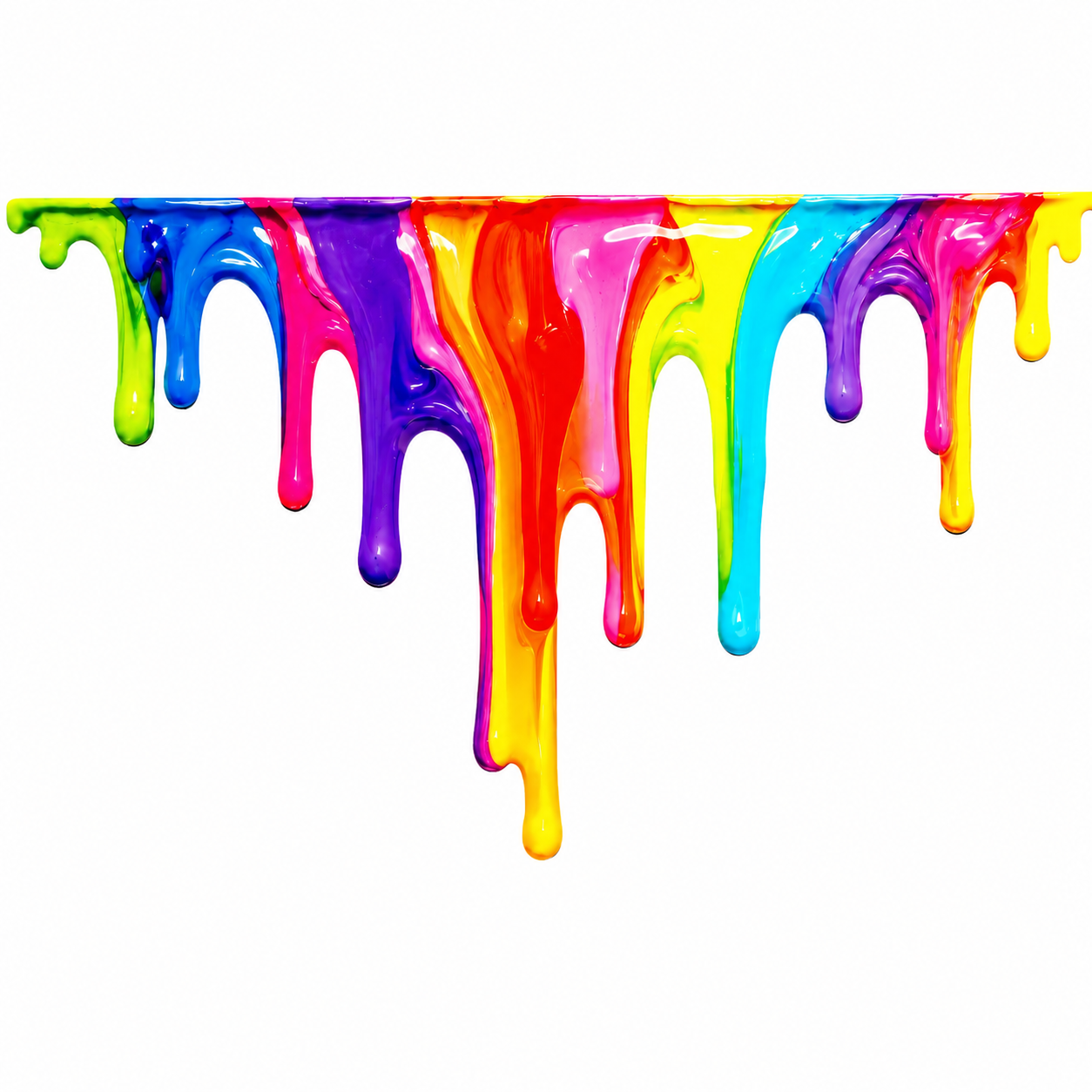 Стикер за Кола - Melting Color Paint