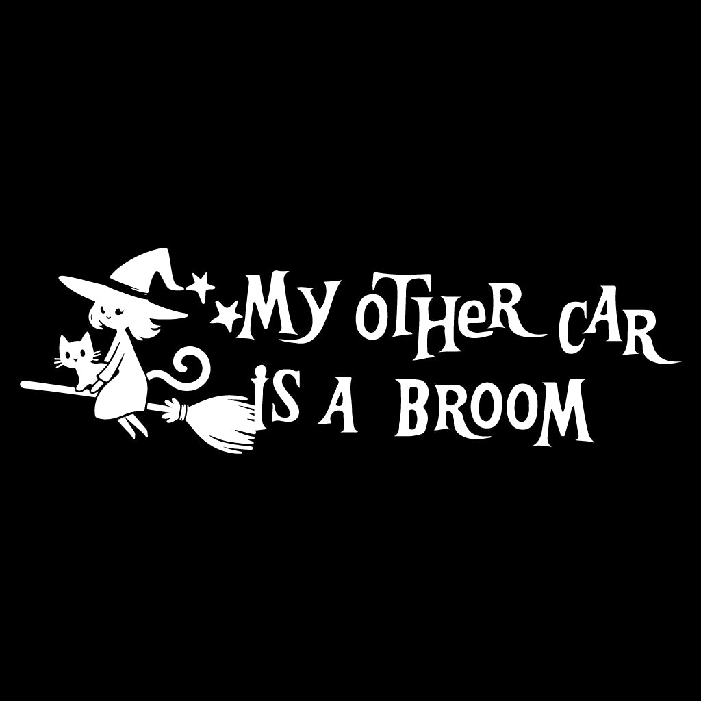 Стикер за автомобил - My Other Car Is A Broom