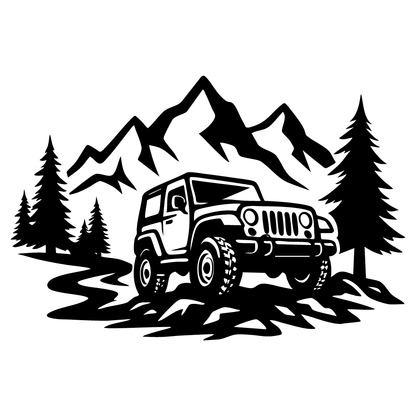Стикер за автомобил - OFFRoad Life - Откачен.Бе