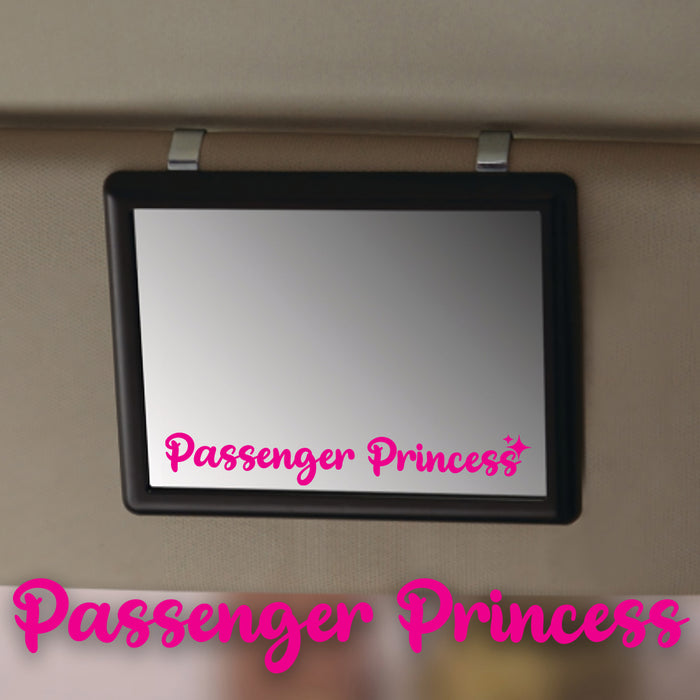 стикер огледало пасажер принцеса passenger princess огледало стъкло гадже сенник