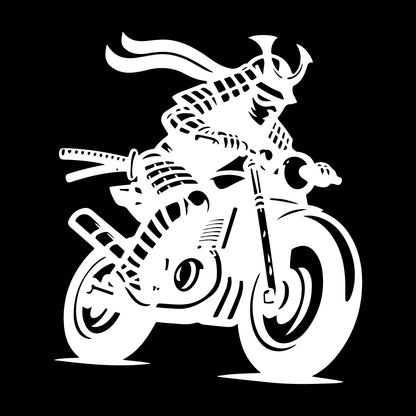 Стикер за автомобил - Samurai Rider Motorcycle
