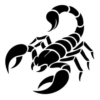 Стикер за автомобил - Скорпион 001