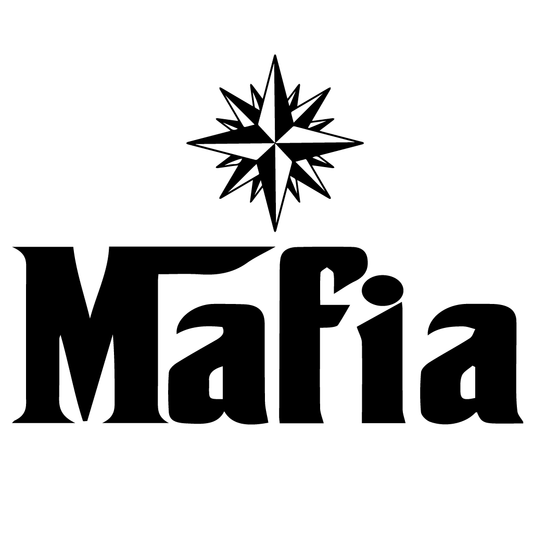 Стикер за автомобил - Mafia - Откачен.Бе