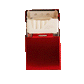 Алуминиева кутия за цигари - Червена - Откачен.Бе