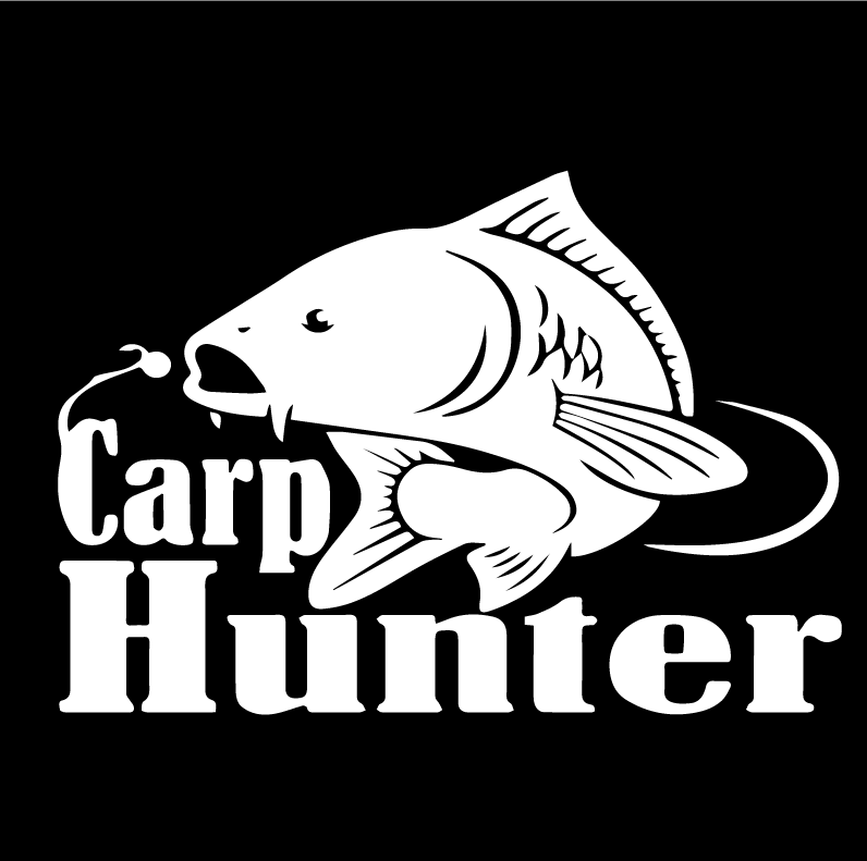 Стикер за автомобил - Carp Hunter - Откачен.Бе