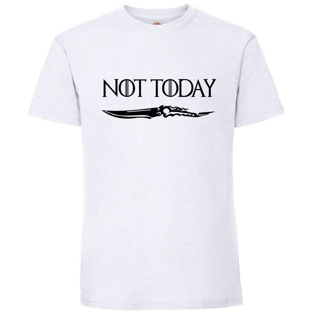 Тениска - Not Today - Откачен.Бе