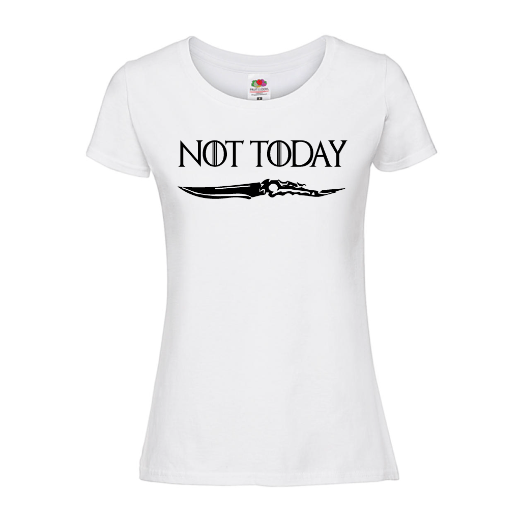 Тениска Not Today ( дамска ) - Откачен.Бе