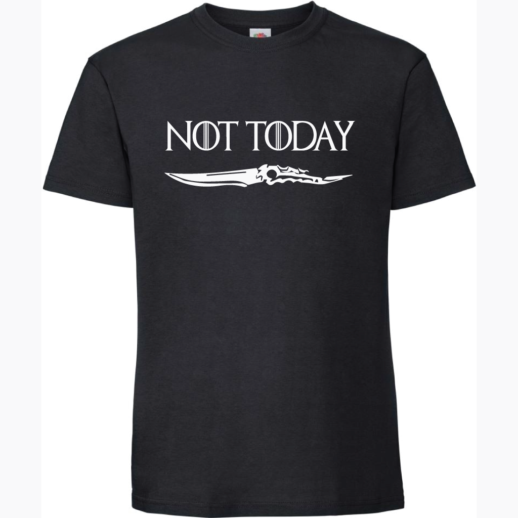 Тениска - Not Today - Откачен.Бе