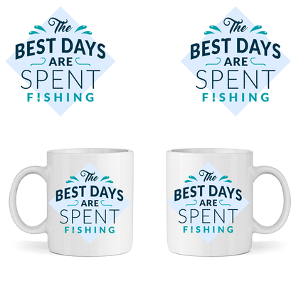 Керамична Чаша Fishing - Откачен.Бе