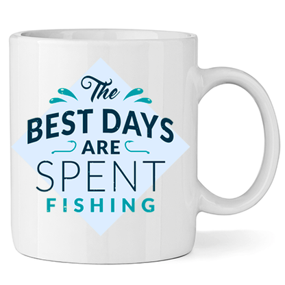Керамична Чаша Fishing - Откачен.Бе