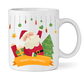 Коледна Керамична Чаша - Merry Christmas Santa Claus - Откачен.Бе