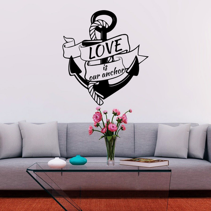 love-is-our-anchor-stiker-za-stena1