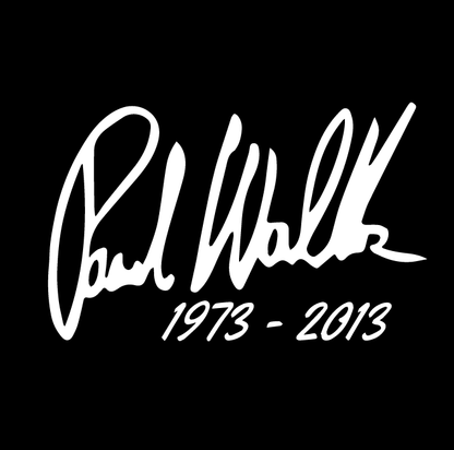 Стикер за автомобил - Paul Walker - Откачен.Бе