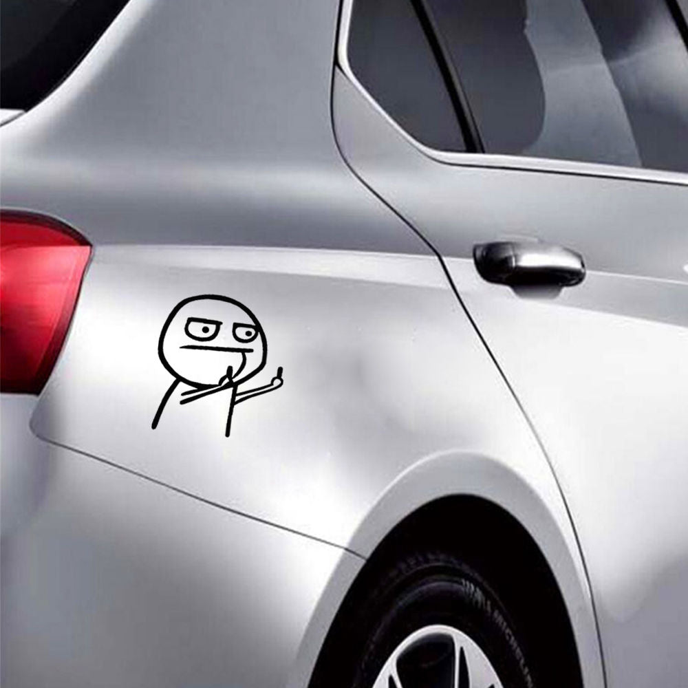 Fackiu Sticker Стикер за автомобил - F*ck you – Откачен.Бе