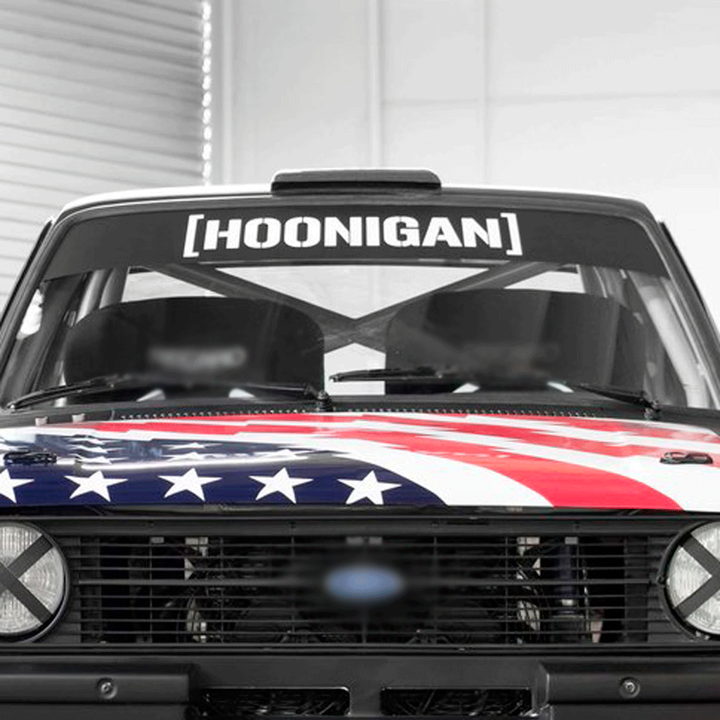 Стикер за автомобил - Hoonigan - Откачен.Бе