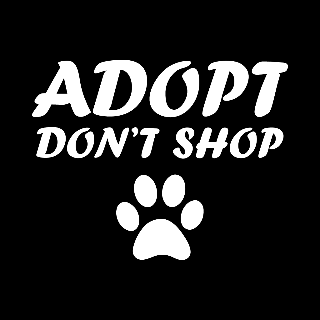 stiker лепенка за кола фолио стъкло осинови куче adopt